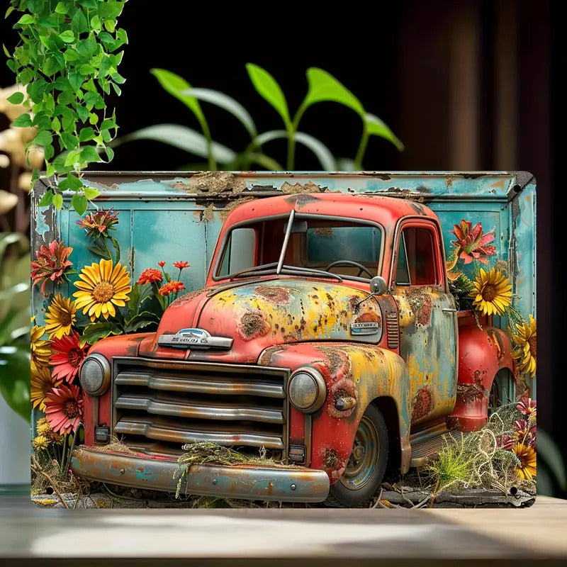 Home Décor Vintage Metal Tin Sign