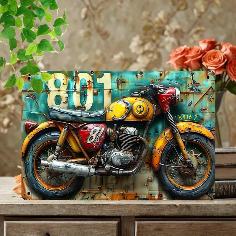 Home Décor Vintage Metal Tin Sign