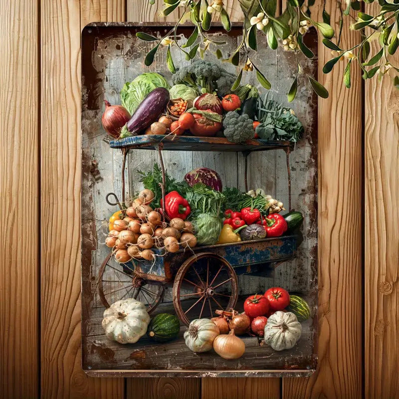 Home Décor Vintage Metal Tin Sign