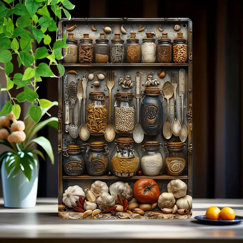 Home Décor Vintage Metal Tin Sign