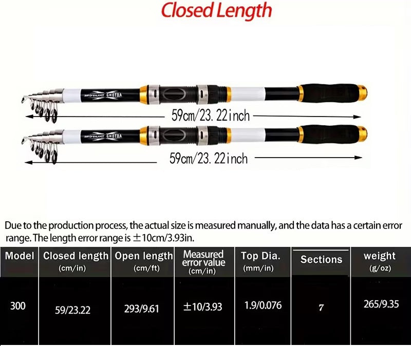 Fishing Rod GHOTDA 300