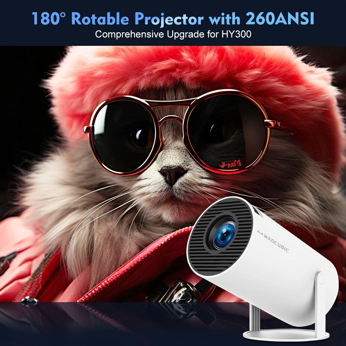 Projector Magcubic HY300 Pro 260ANSI