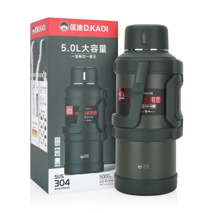 D.Kadi 5.0l Travel Vacuum Pot
