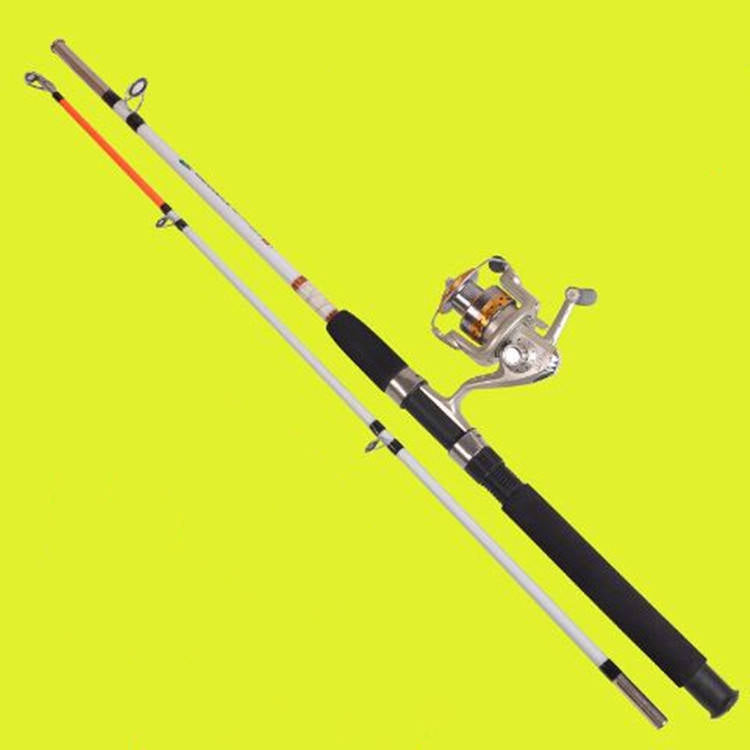 Fishing Rod Crocodile 2 Section Solid Glass Fiber