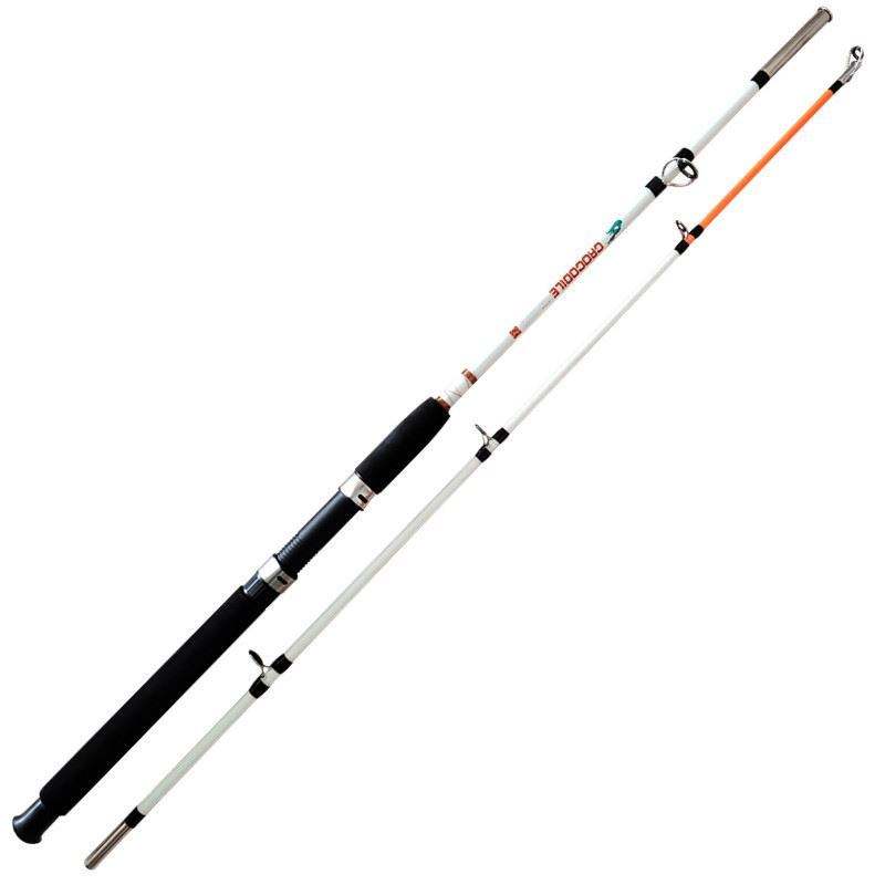 Fishing Rod Crocodile 2 Section Solid Glass Fiber