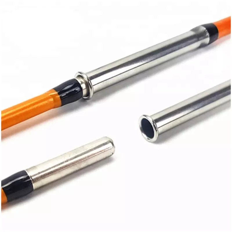 Fishing Rod Crocodile 2 Section Solid Glass Fiber