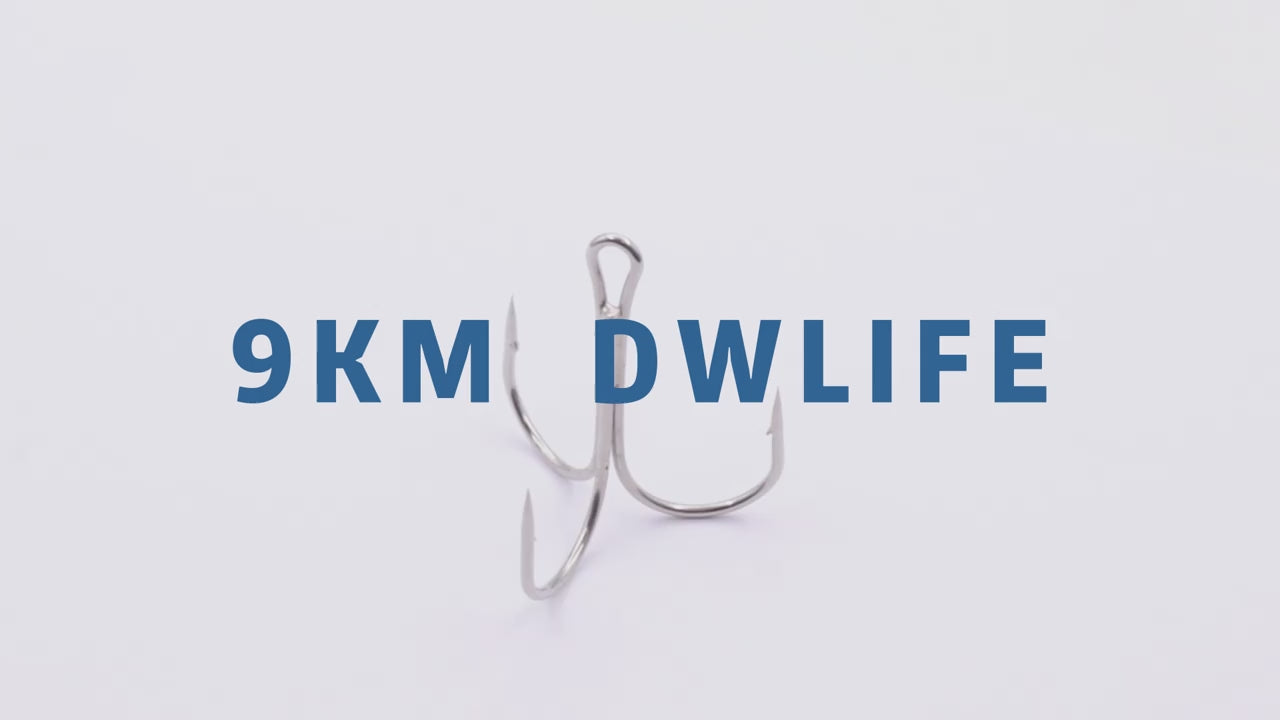 Fishing 10pcs Treble Hooks