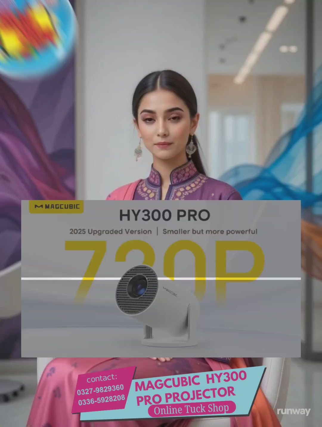 Projector Magcubic HY300 Pro 260ANSI